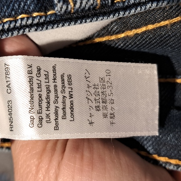 GAP Boyfriend Fit. Rolled Ankle. Size 4/27. - Picture 7 of 9